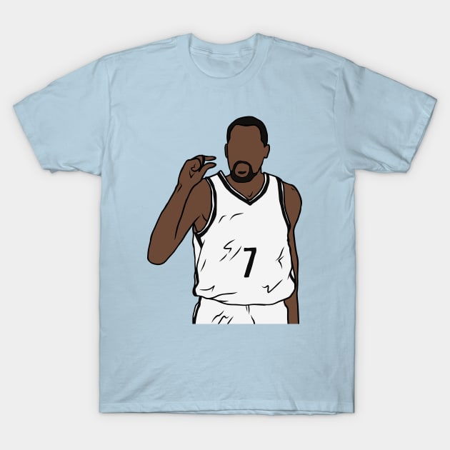 Kevin Durant "Trop Petit" T-Shirt by rattraptees